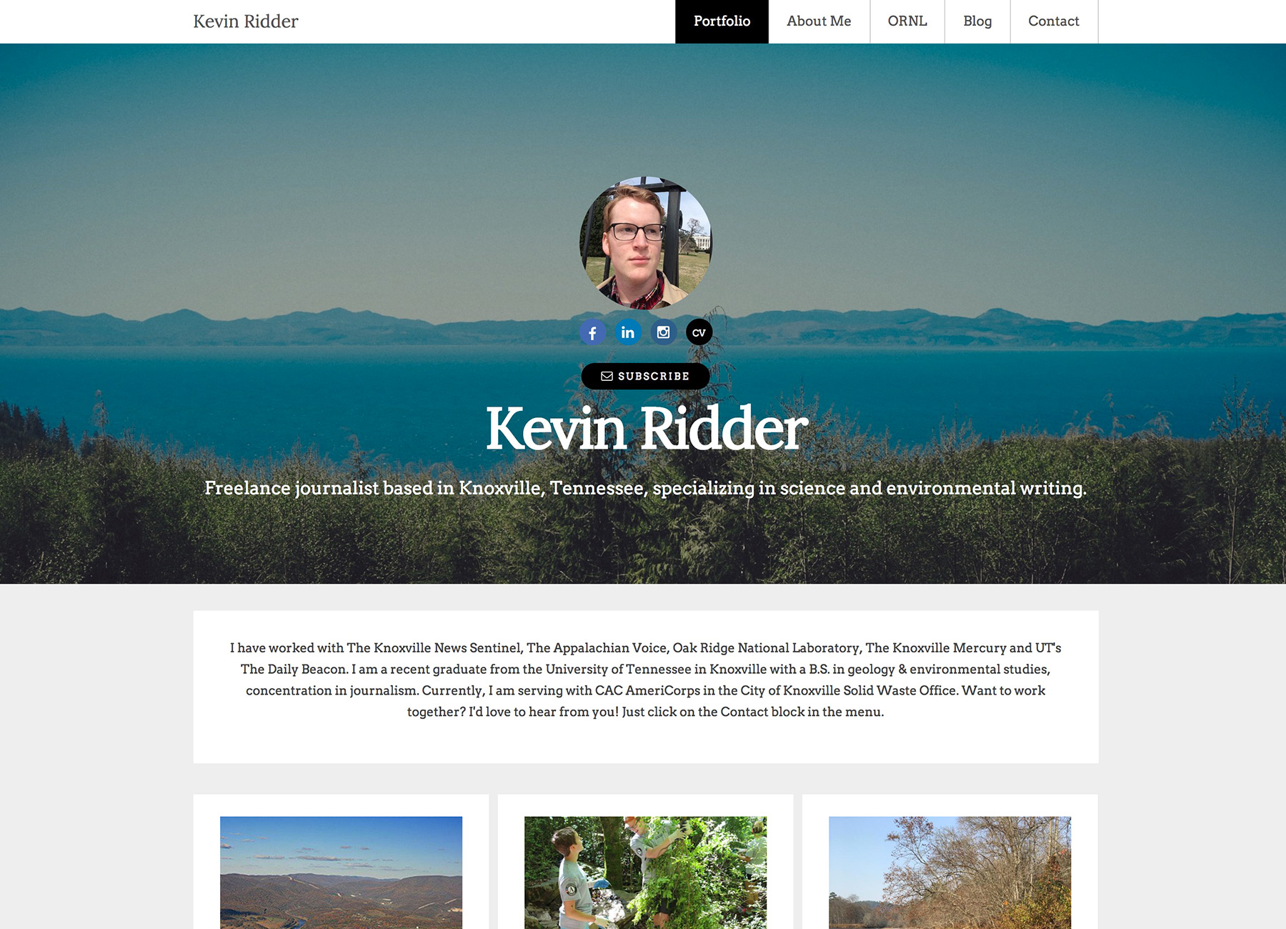 Kevin Ridder Portfolio Kevin Ridder Portfolio