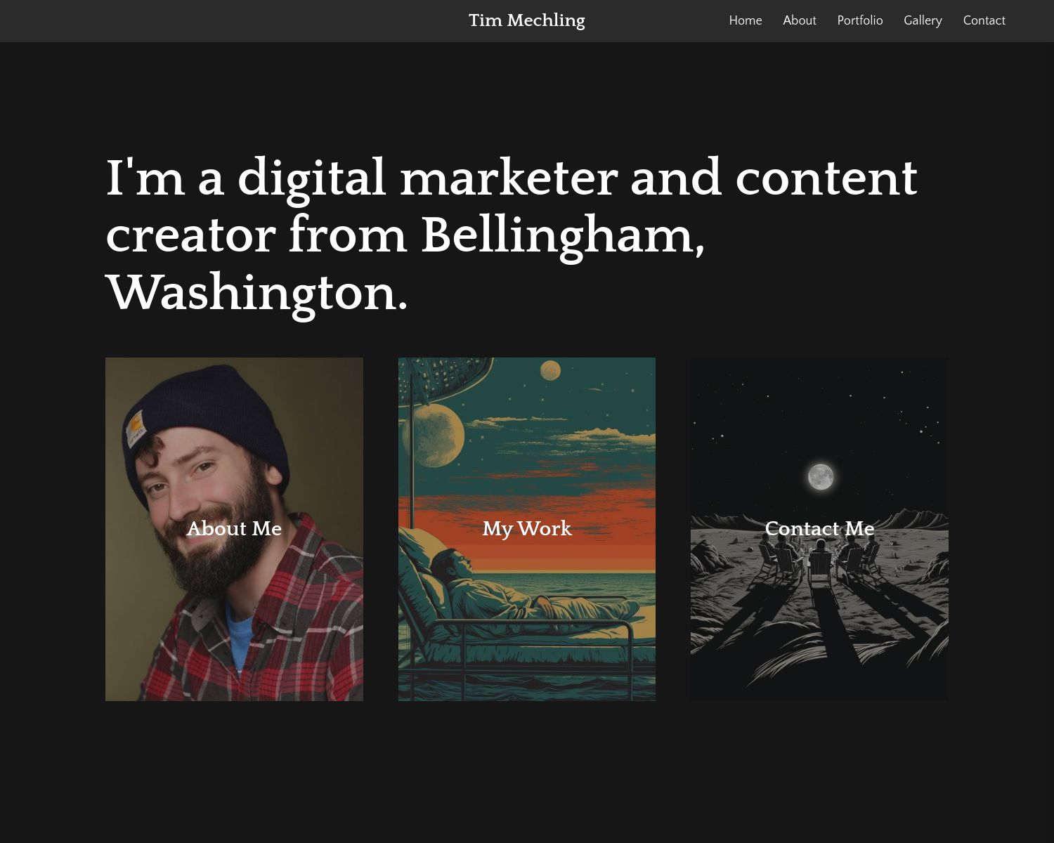Tim Mechling Portfolio Tim Mechling Portfolio